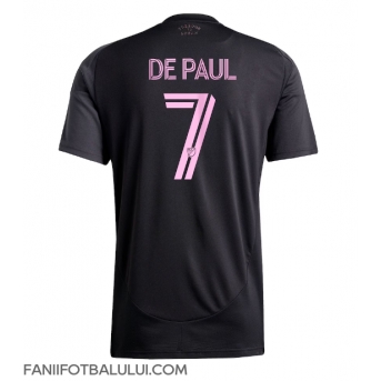Inter Miami Rodrigo De Paul #7 Tricou Fotbal Replică 2025-26 Barbati Deplasare